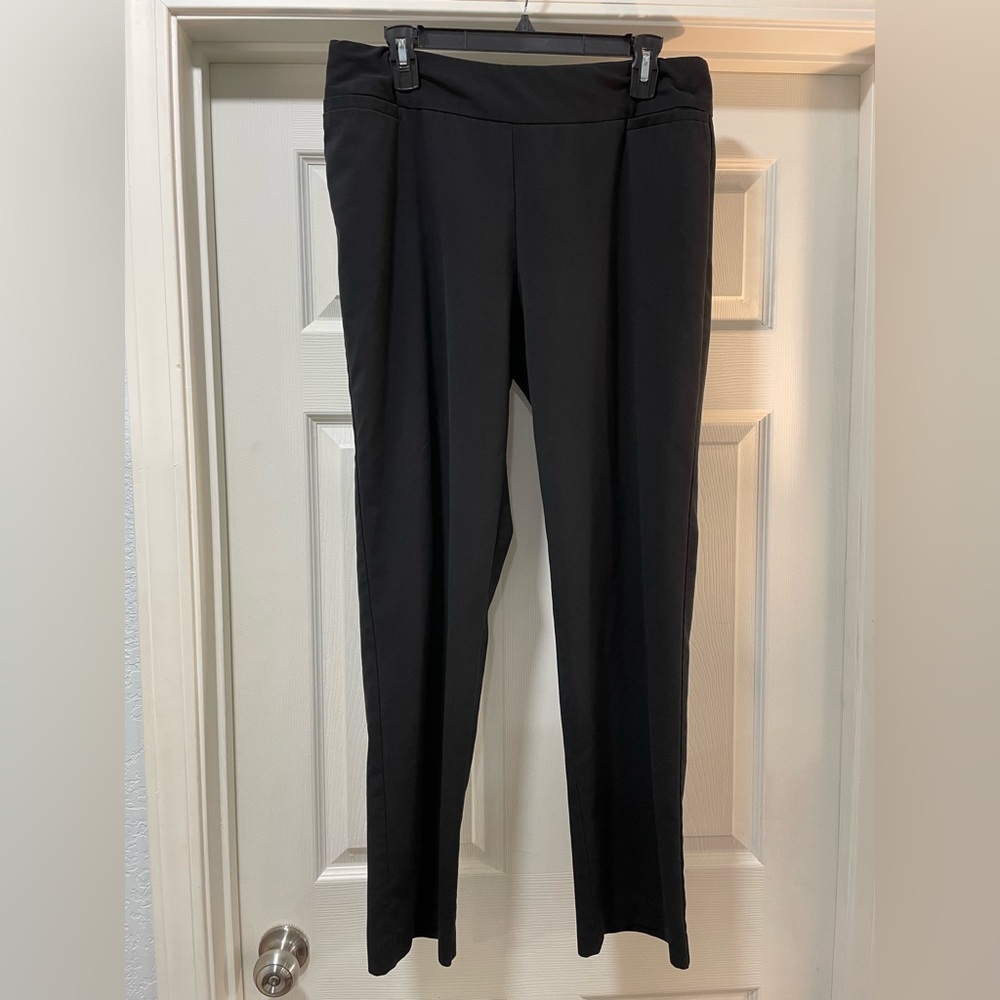 Size 12 Kim Rogers elastic waist pants.